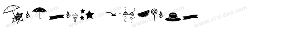Fantasy Clipart 2字体转换